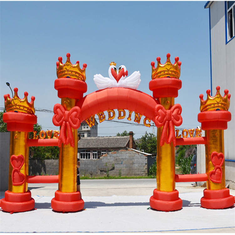 深圳节日大型充气拱门